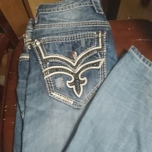Mens rock jeans